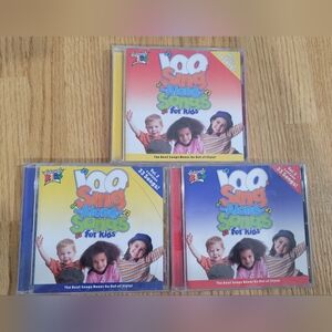 Cedarmont Kids Sing-Along Songs CD Set Of 3